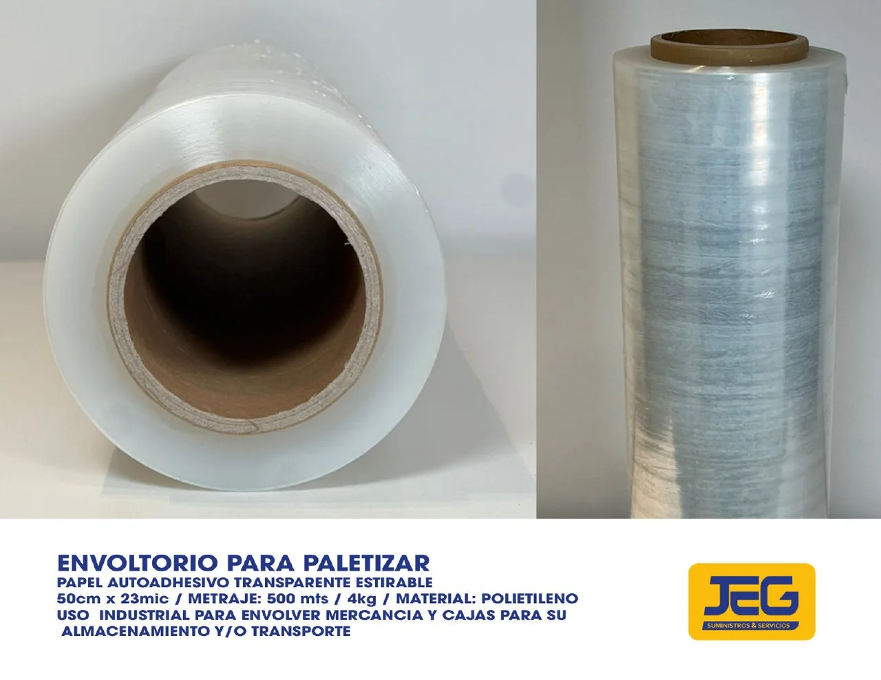 Envoltorio para paletizar